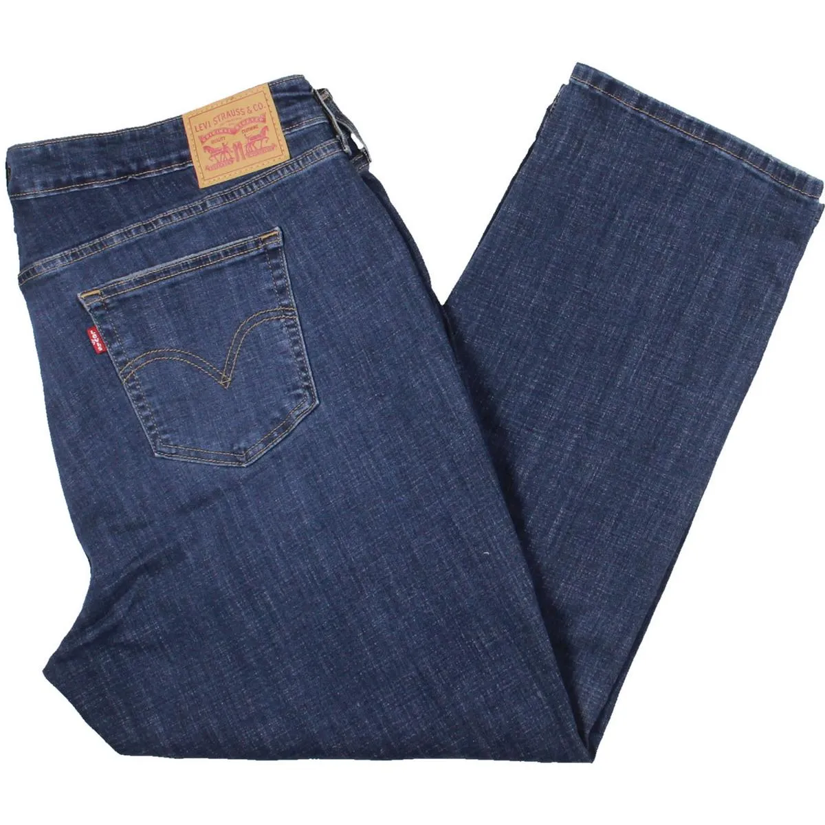 Levi Strauss & Co. Damen Plus Mid Rise Verjüngte Bein Boyfriend Jeans