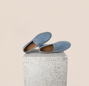 Lisa Sneaker Loafer - Denim Wildleder