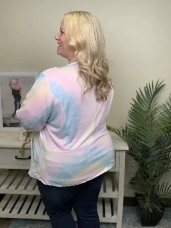 Llama Mmama Damen Leichtgewicht Tie Dye Jacke *Endverkauf*