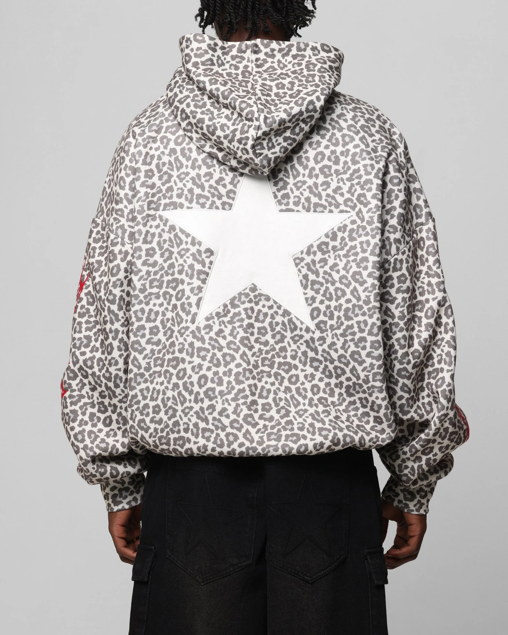Loiter Soho Kapuzenpullover Schneeleopard