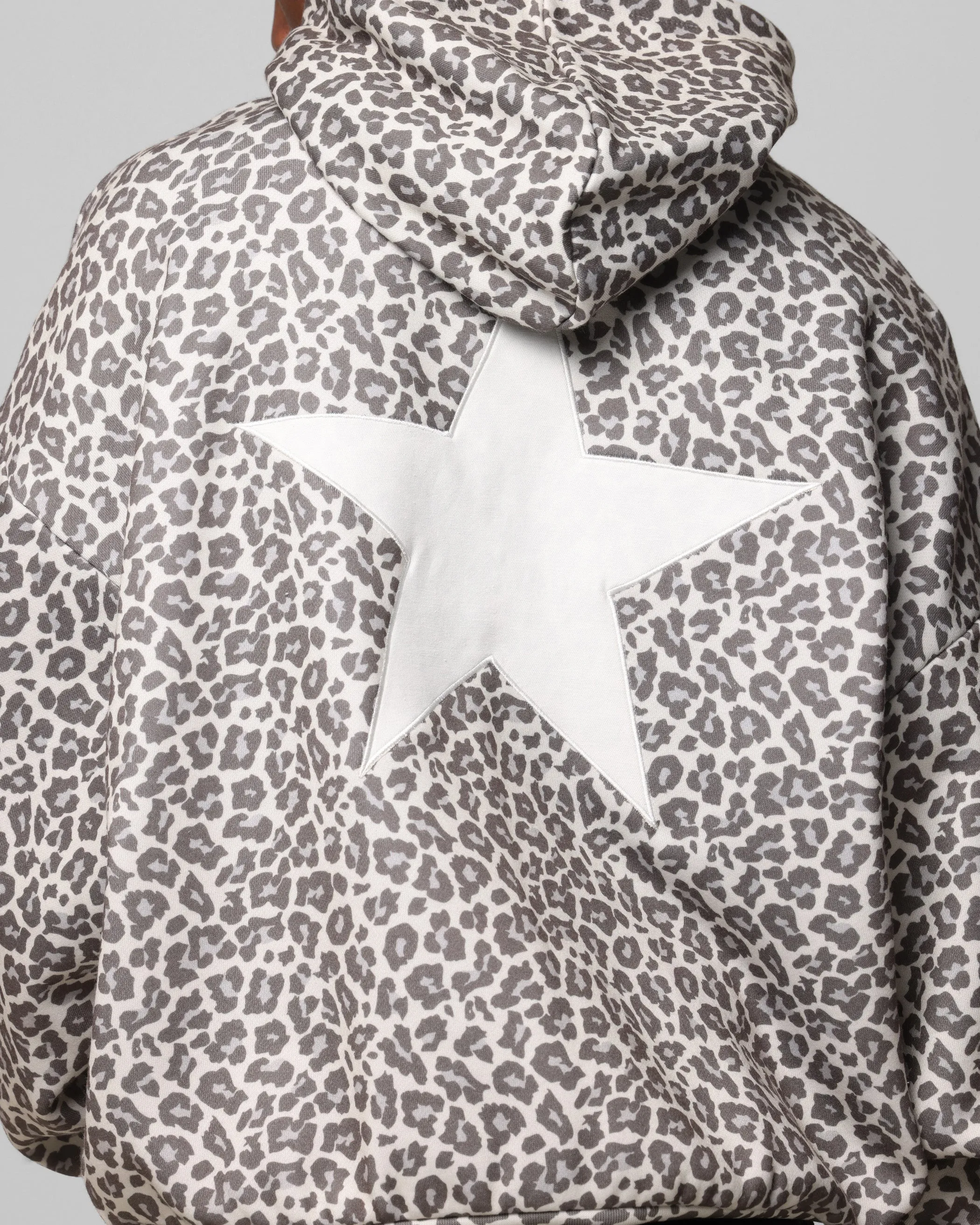 Loiter Soho Kapuzenpullover Schneeleopard