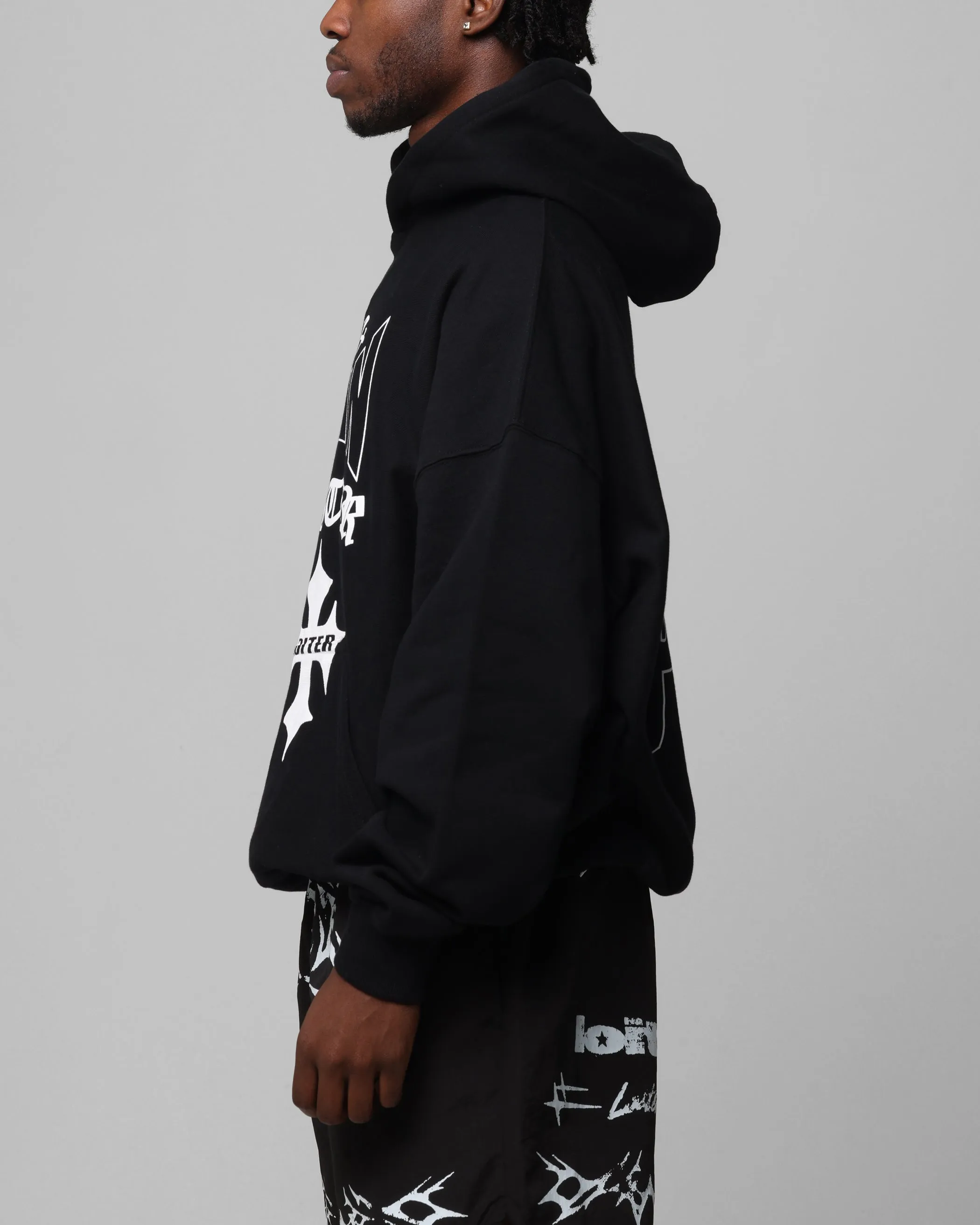 Loiter Ultimate Pain Hoodie Schwarz