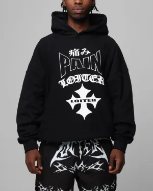 Loiter Ultimate Pain Hoodie Schwarz