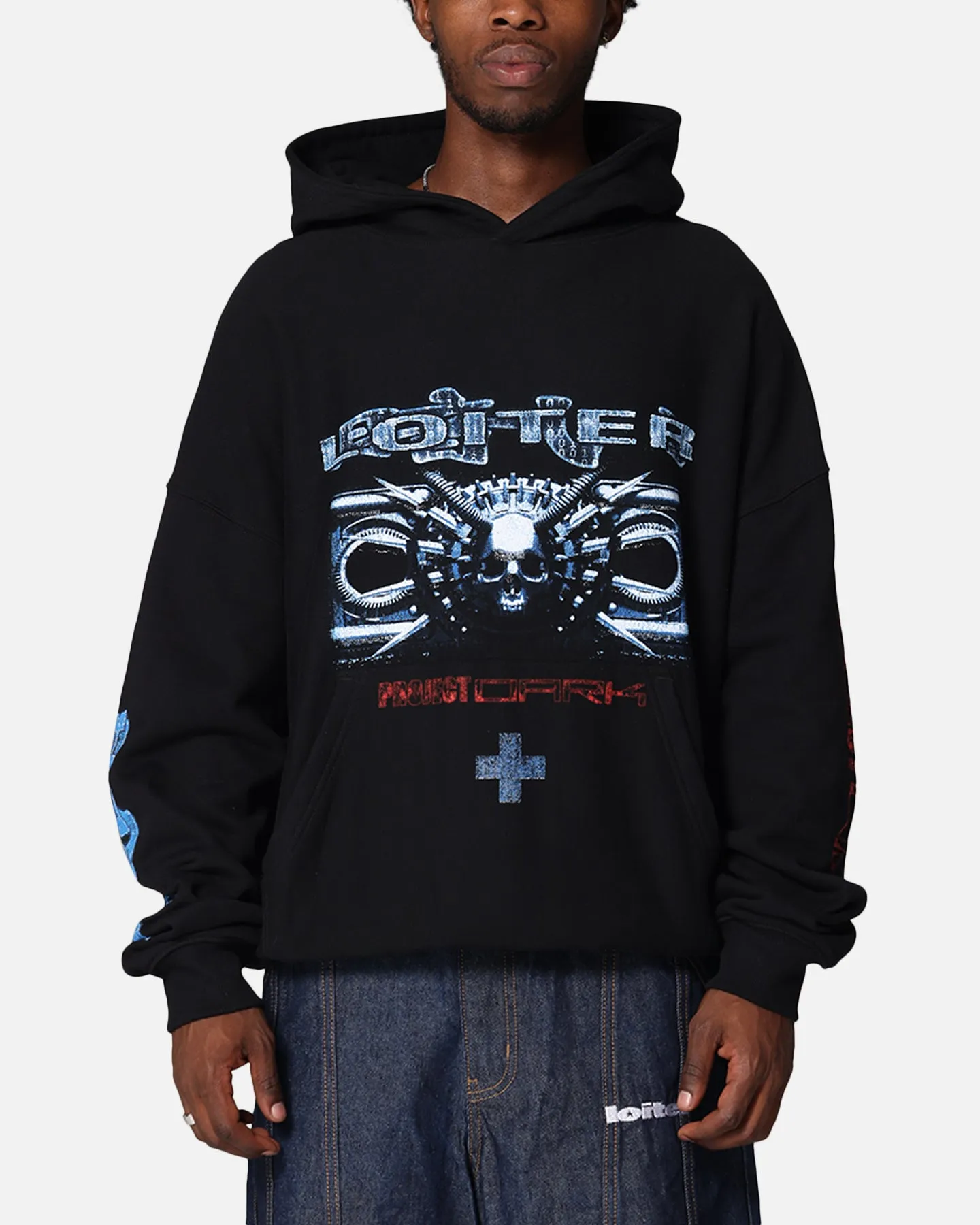 Loiter Void Kapuzenpullover Schwarz