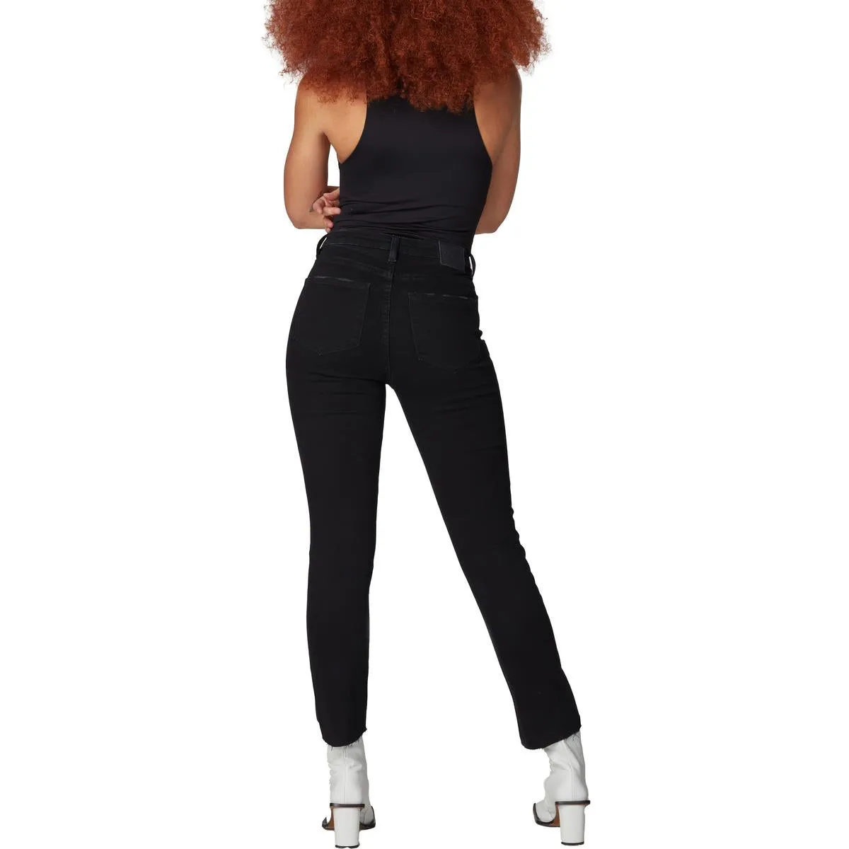 Lola Damen Denver Jeans mit natürlichem Saum und geradem Bein
