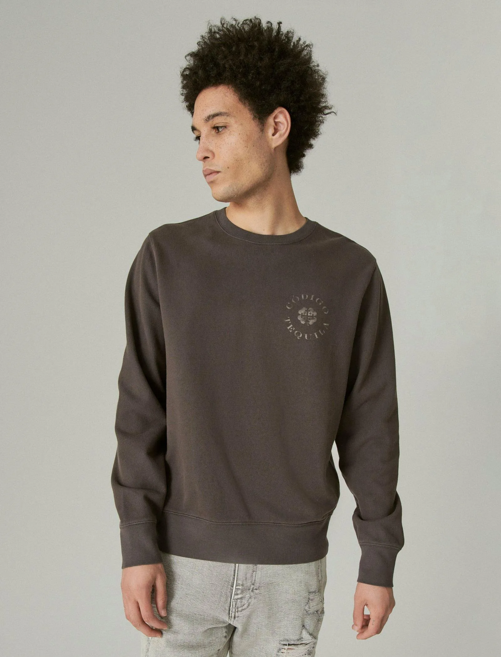 Lucky Brand Codigo Sweatshirt Rabe Lucky Brand