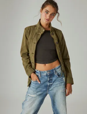 Lucky Brand Utility Jacke Olive Nacht Lucky Brand