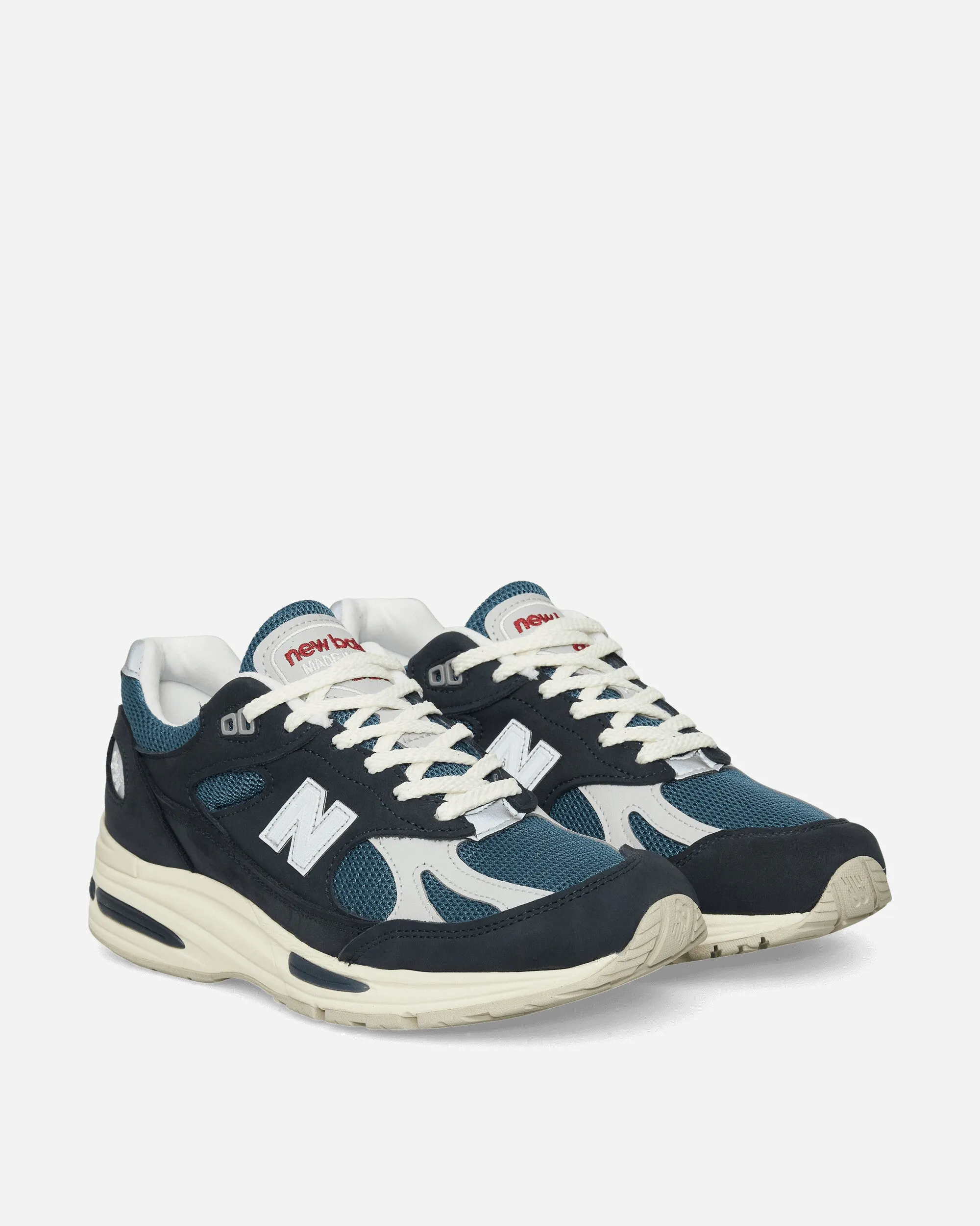 Hergestellt in UK 991v2 Sneakers Totale Finsternis / Indisches Krickenteal / Hafennebel