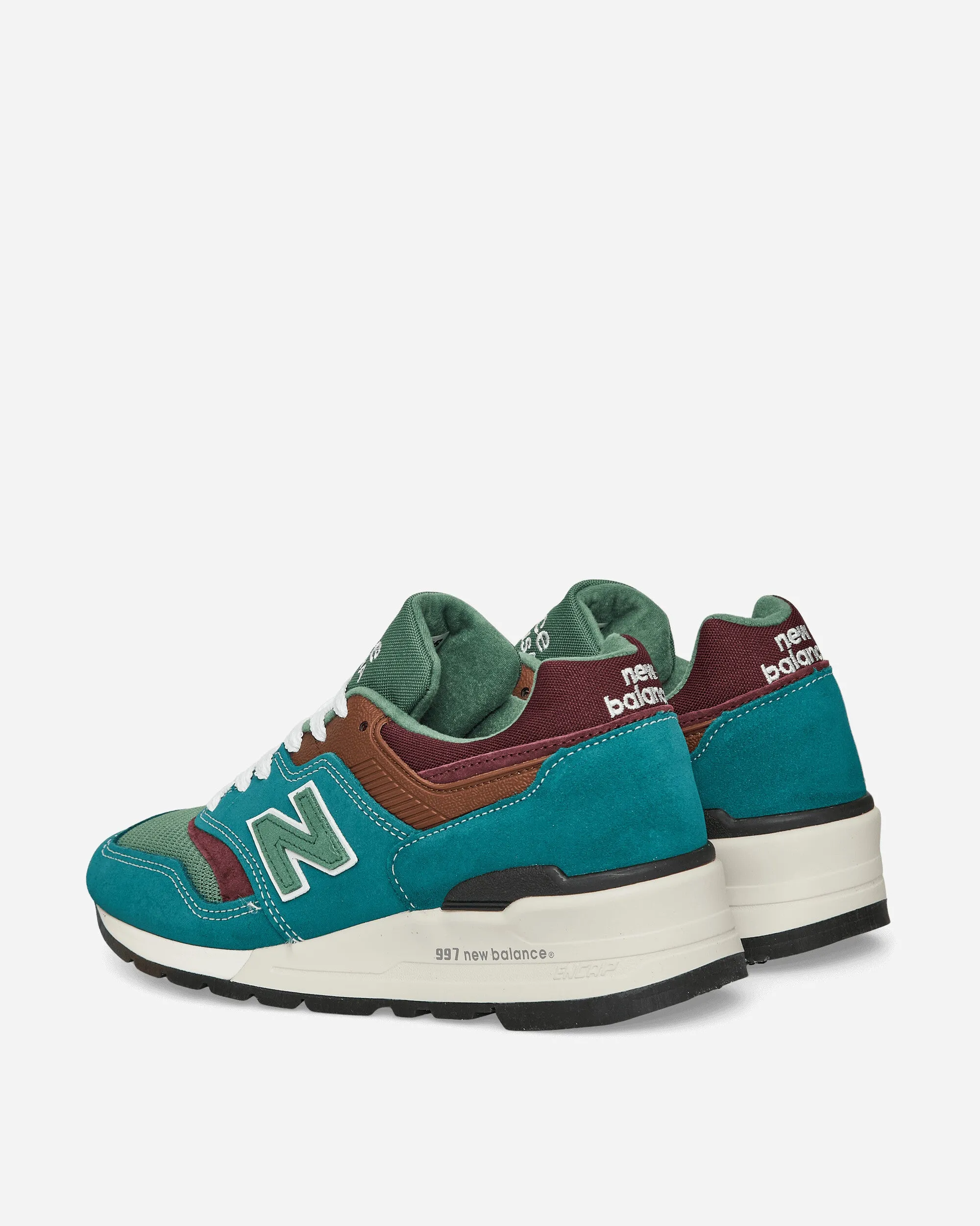 In den USA hergestellte 997 Sneakers Vintage in Türkis / Jade