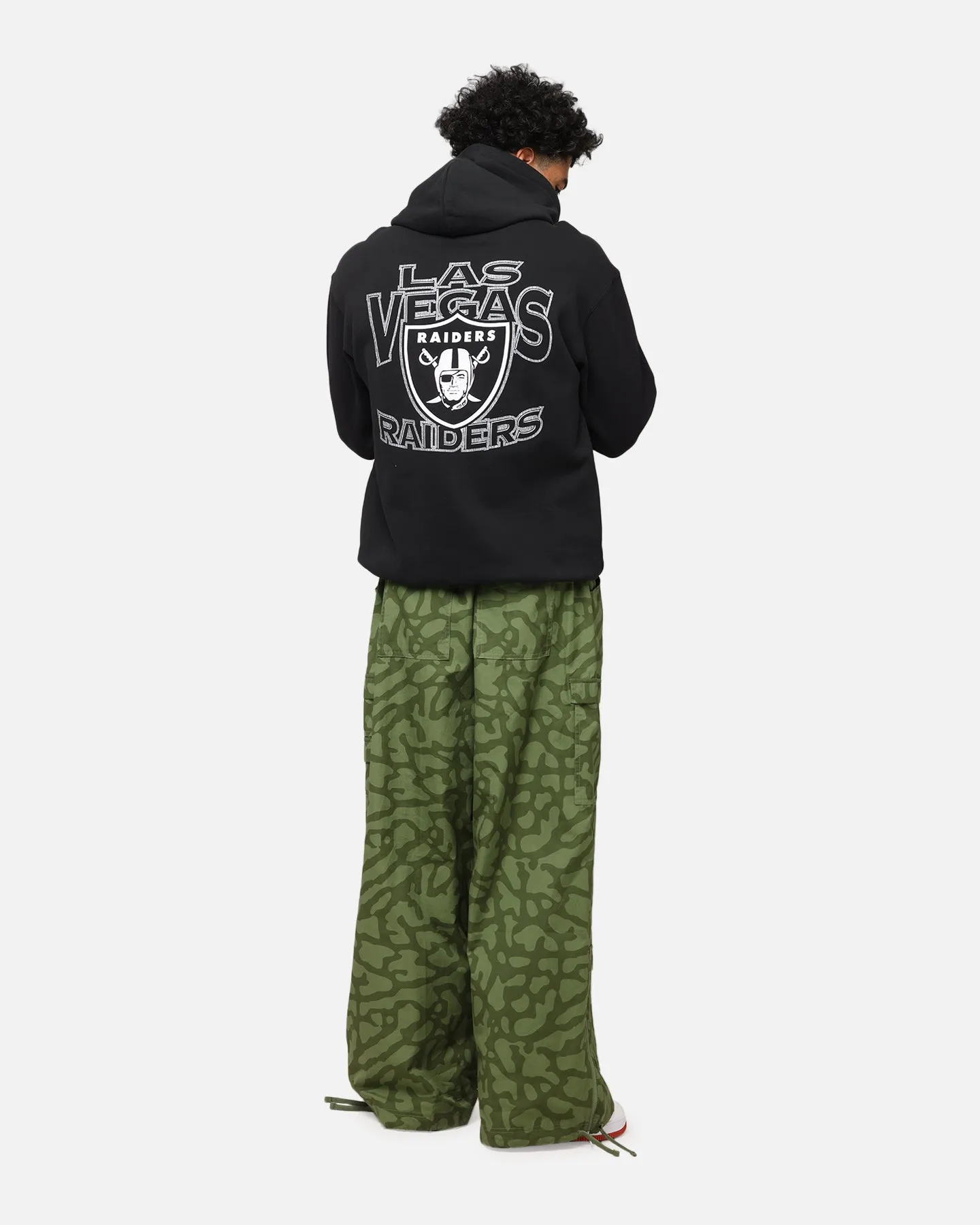 Majestic Athletic Las Vegas Raiders Acland Kapuzenpullover Schwarz