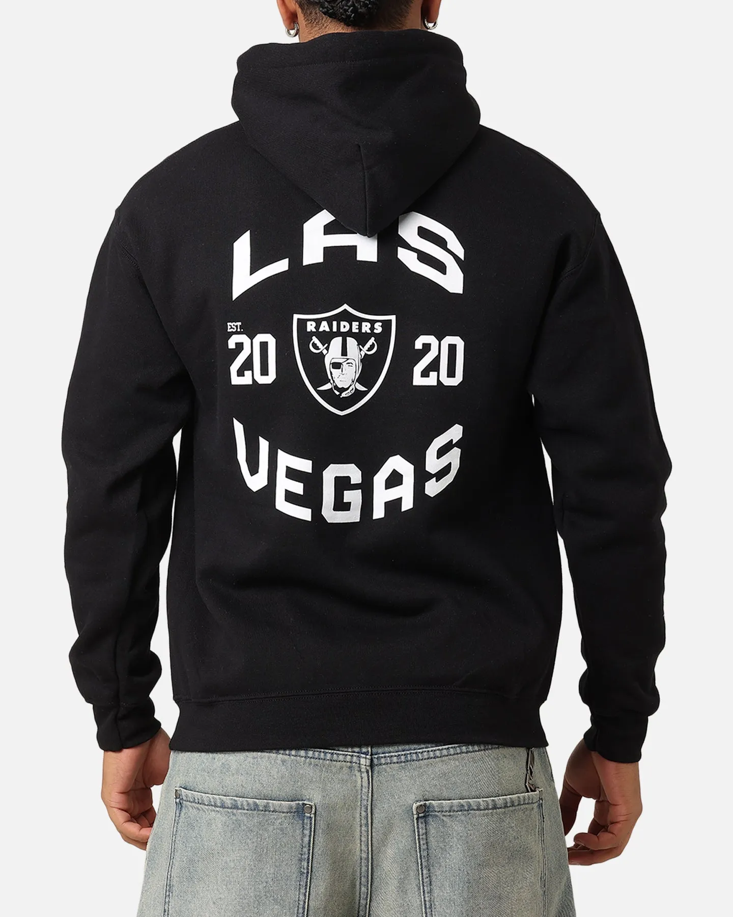 Majestic Athletic Las Vegas Raiders Doyers Brust Hoodie Schwarz