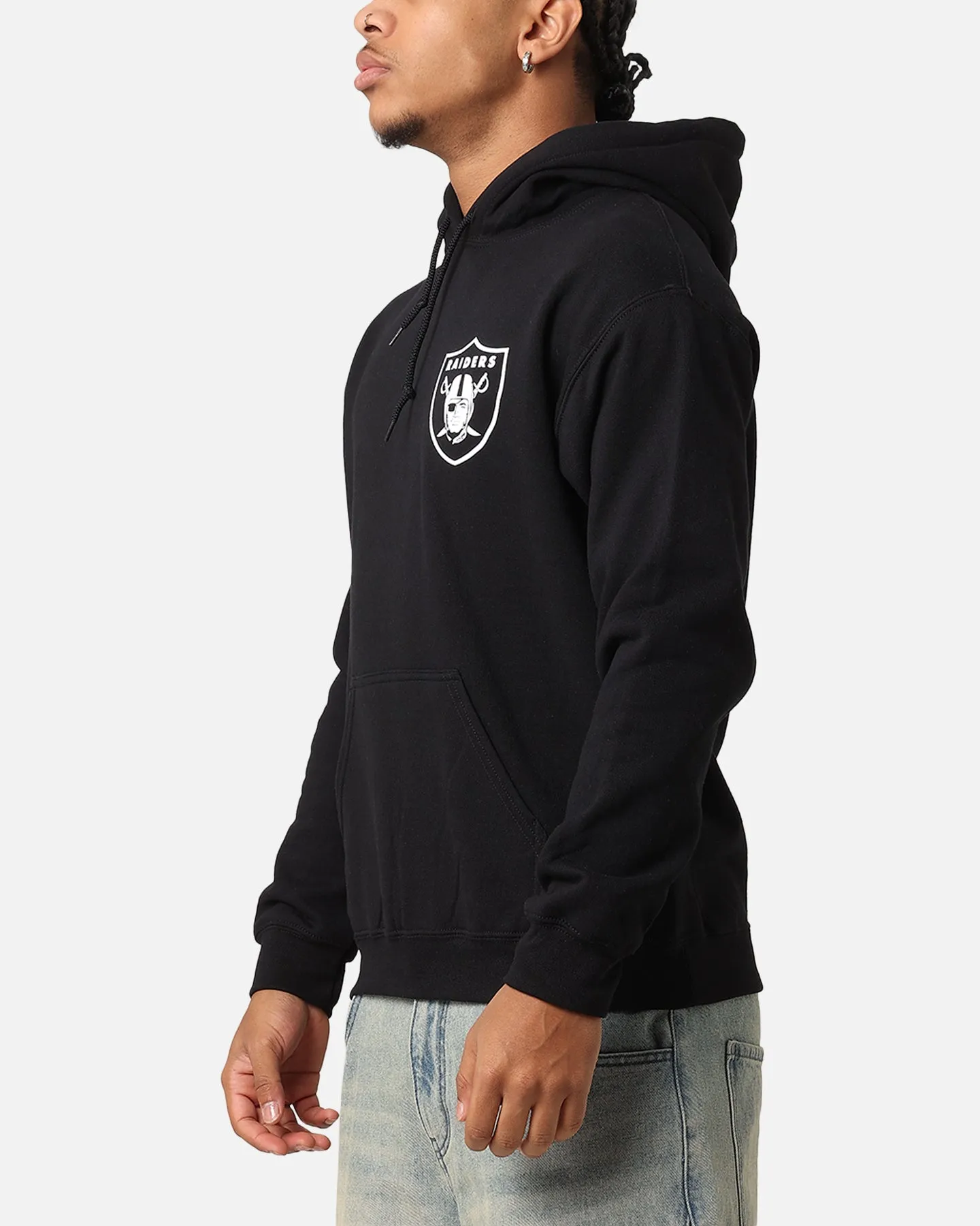 Majestic Athletic Las Vegas Raiders Doyers Brust Hoodie Schwarz