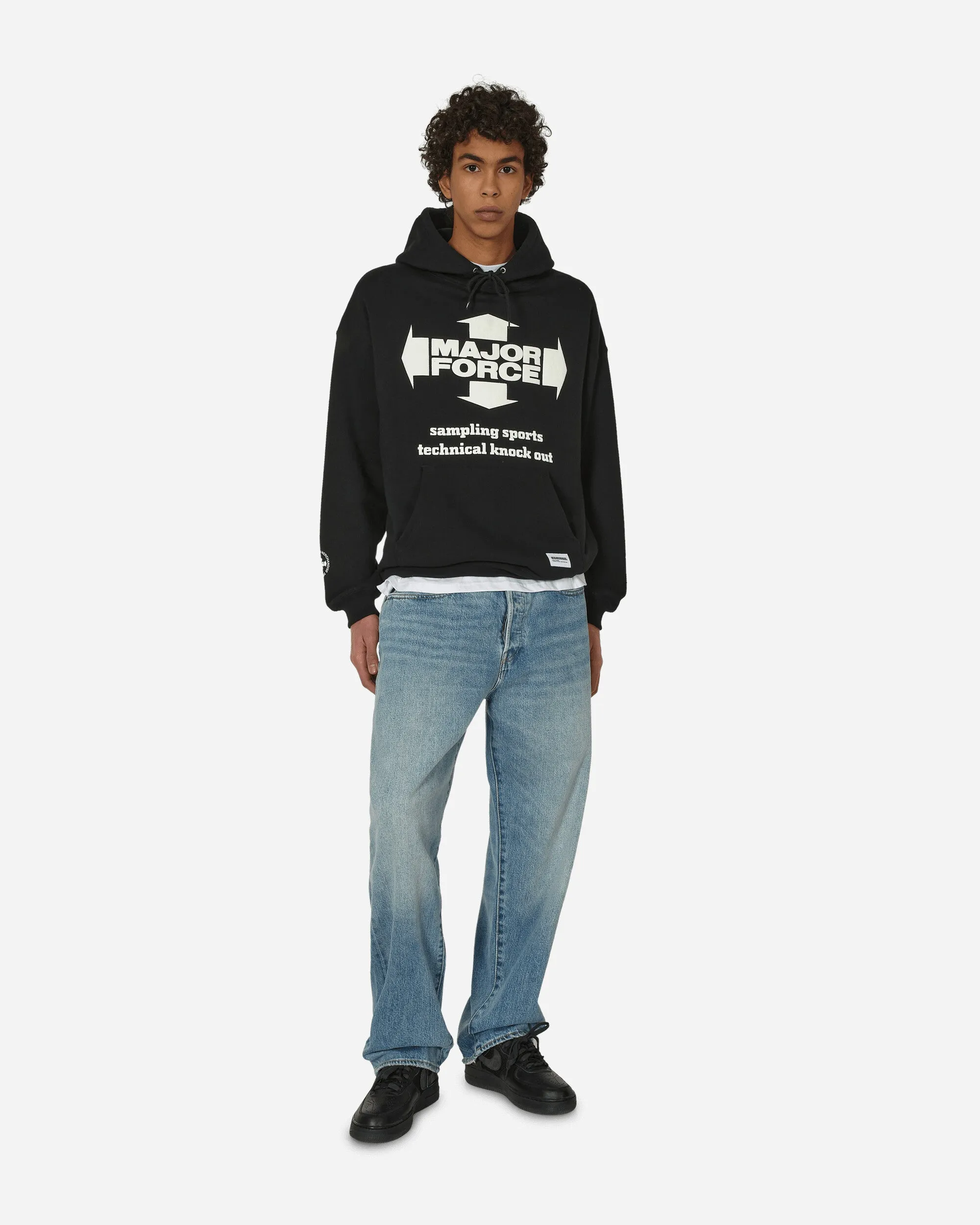 Major Force Kapuzenpullover Schwarz