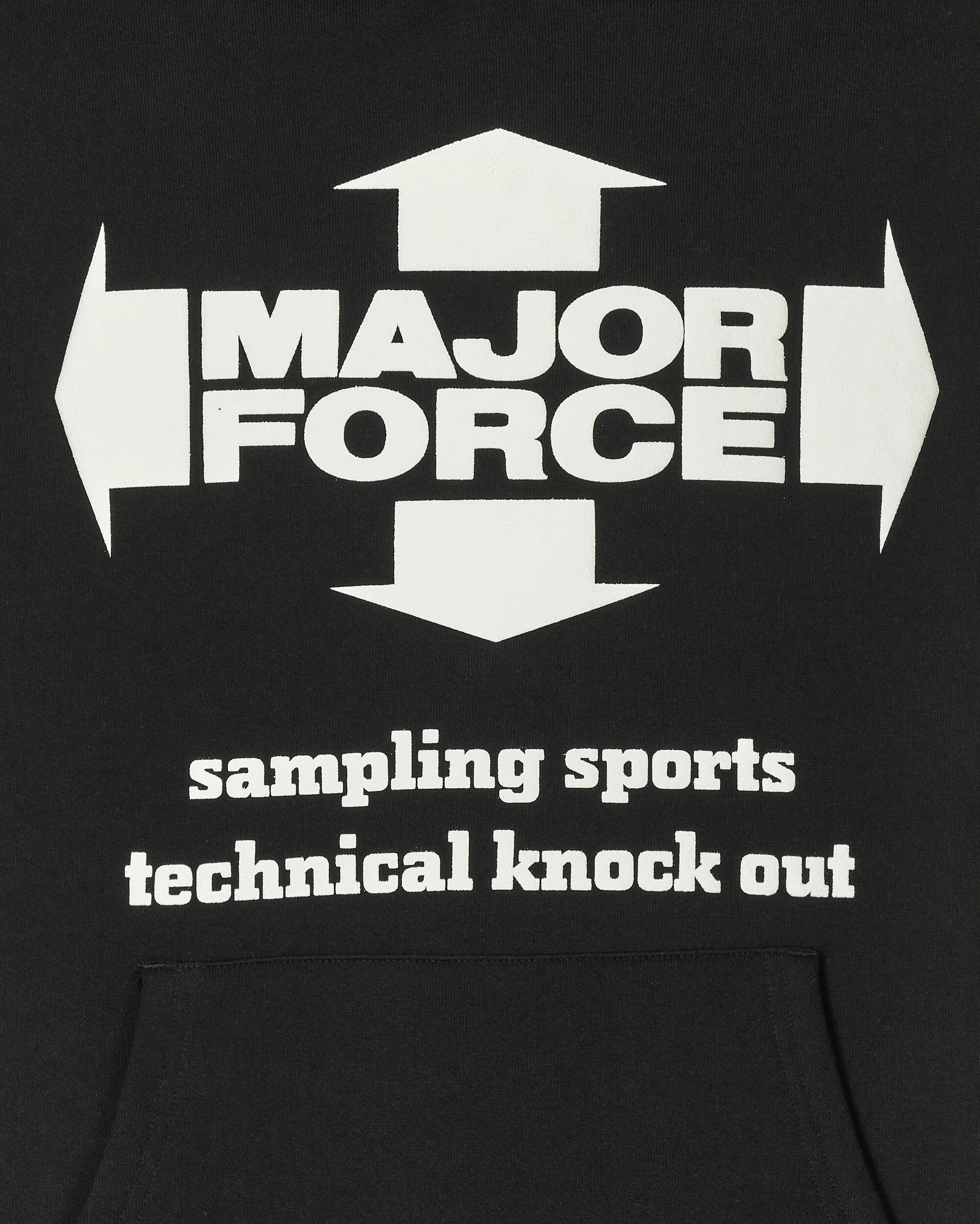 Major Force Kapuzenpullover Schwarz