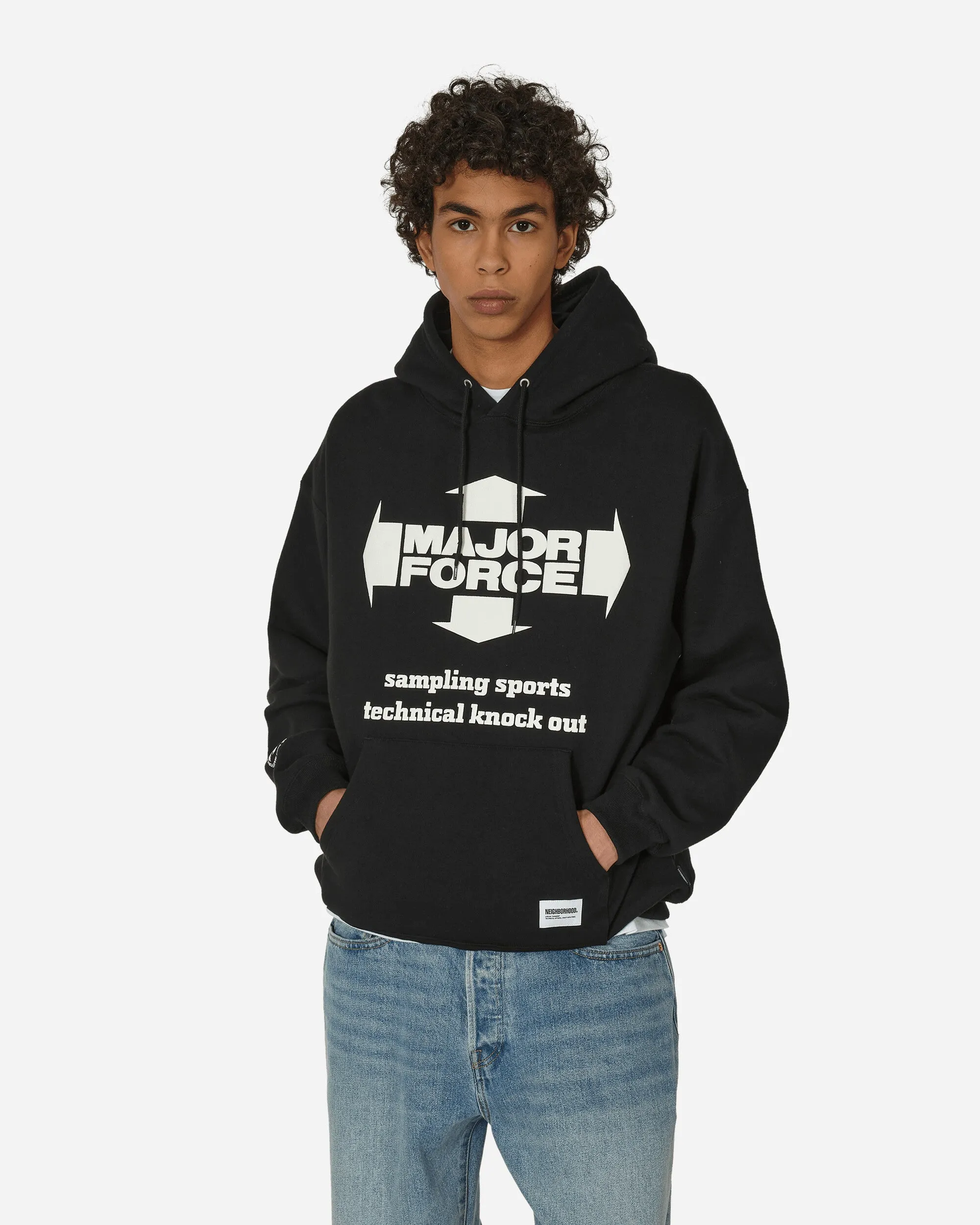Major Force Kapuzenpullover Schwarz