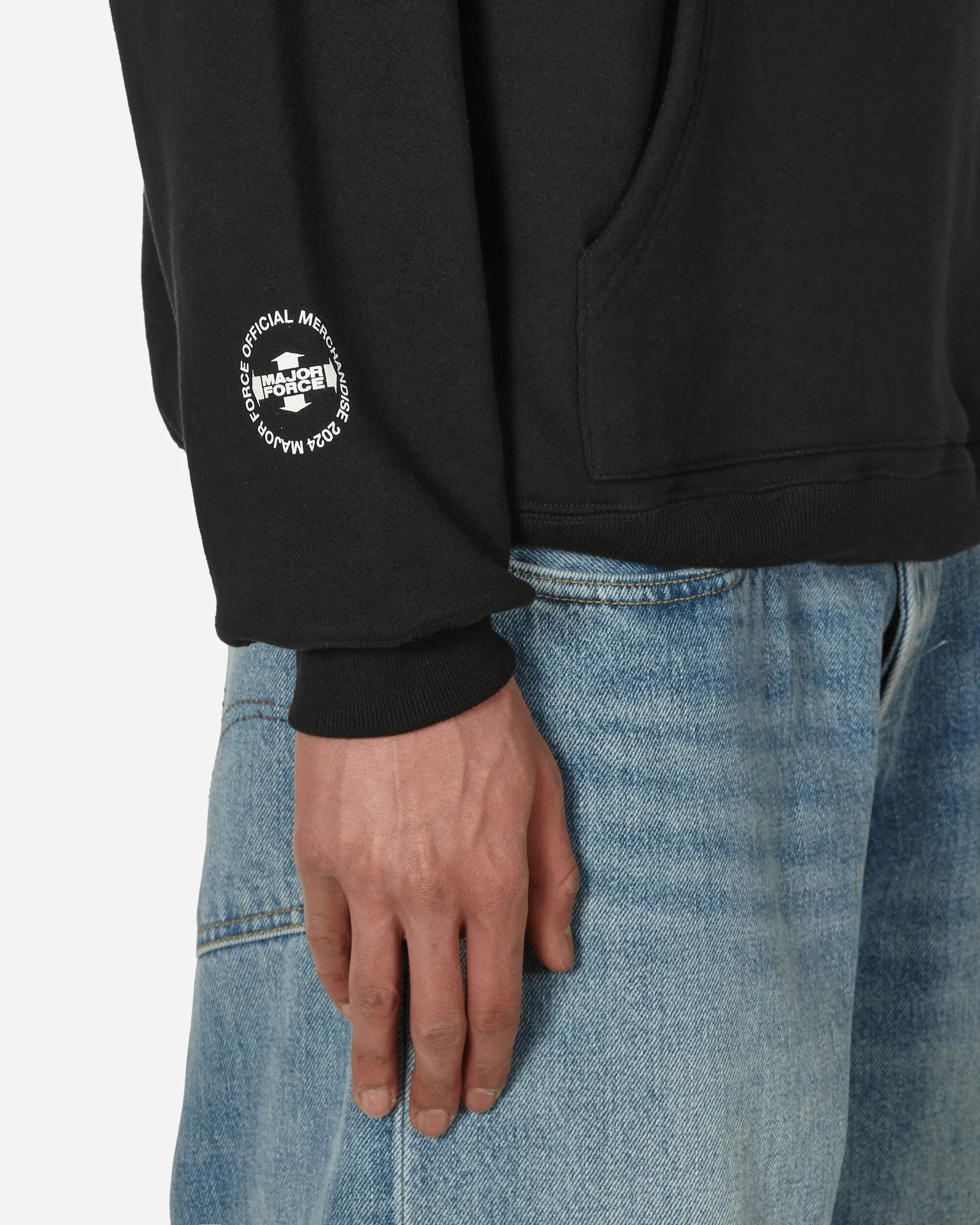 Major Force Kapuzenpullover Schwarz