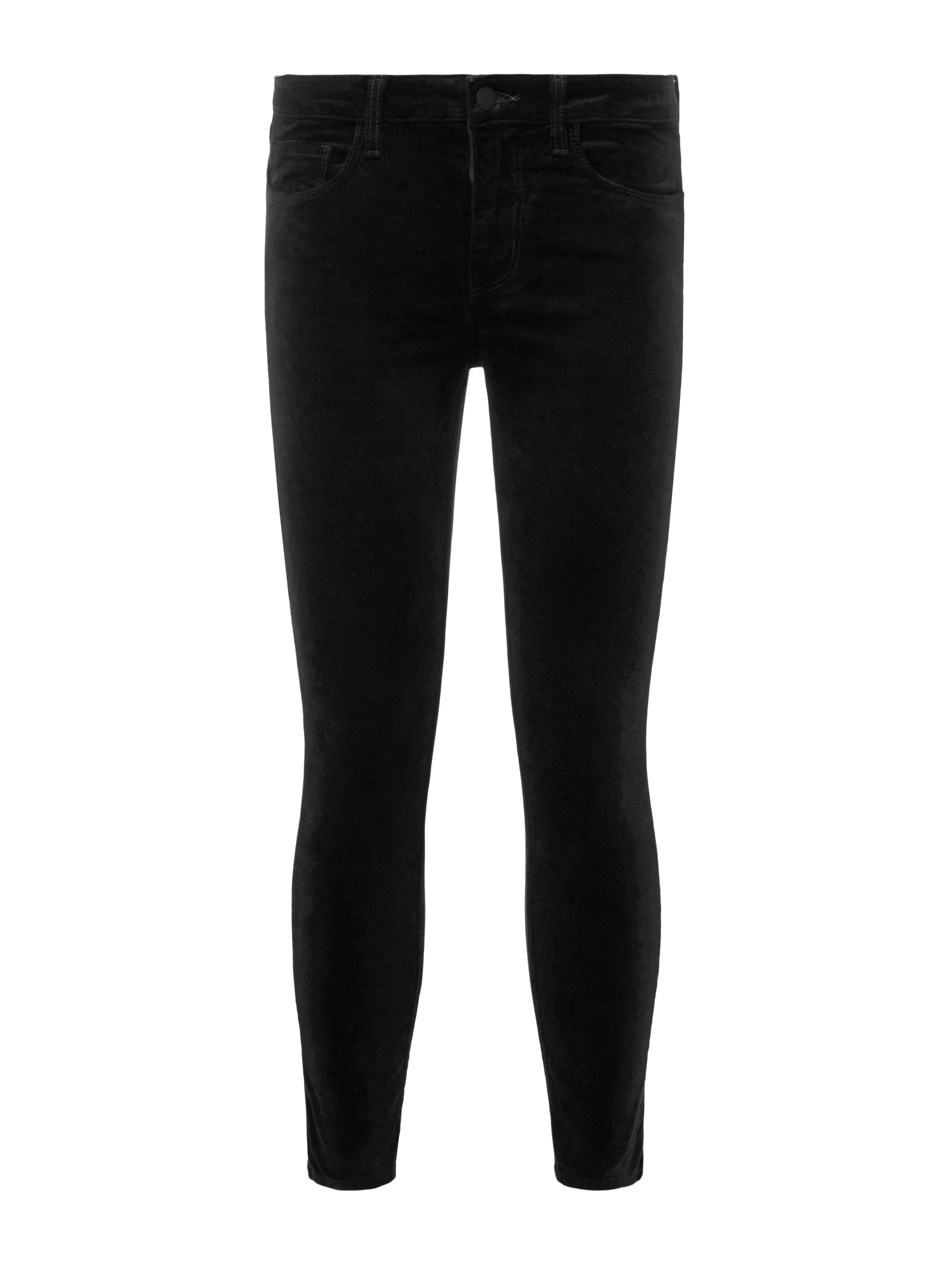 Margot Velvet Cropped Skinny Jean