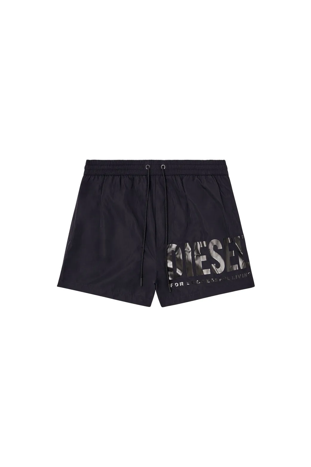 Mario-34-D-Core Badeshorts mit Logo-Print Schwarz