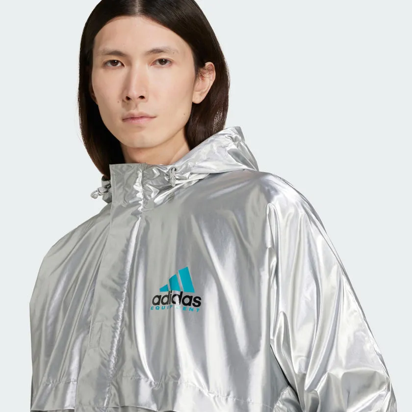 Herren adidas Equipment Metallisch Windjacke