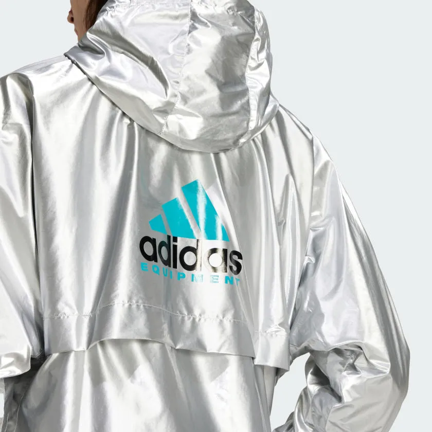 Herren adidas Equipment Metallisch Windjacke