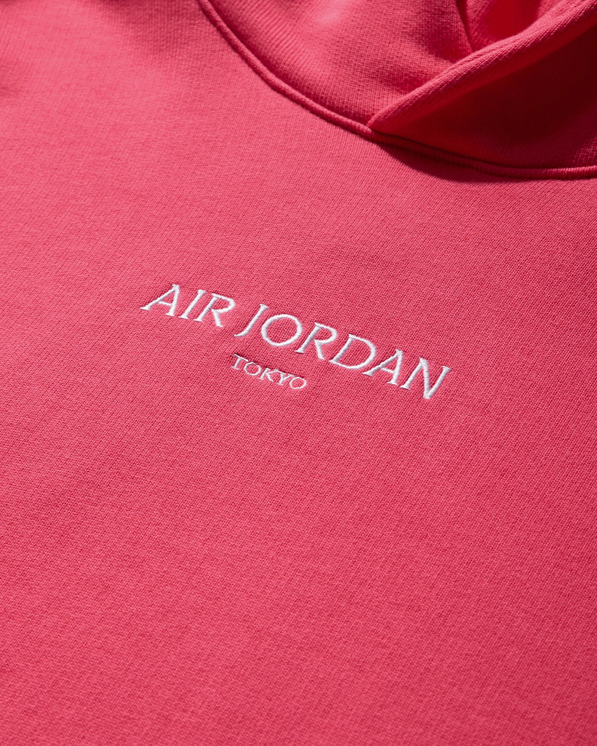 Herren Air Jordan Tokyo Fleece Pullover Hoodie Aster Pink