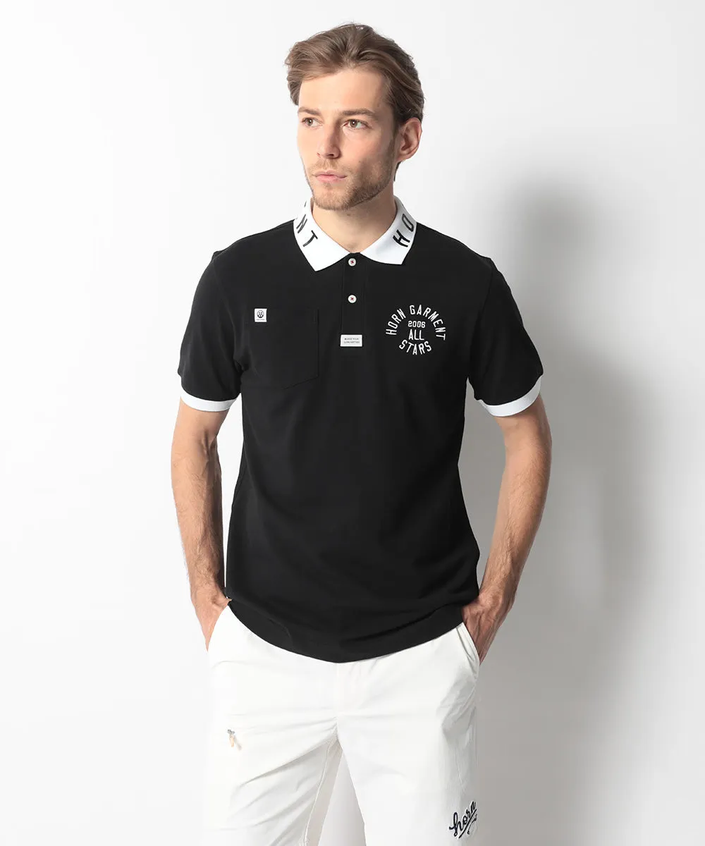 HERREN ALL STAR POLO SCHWARZ