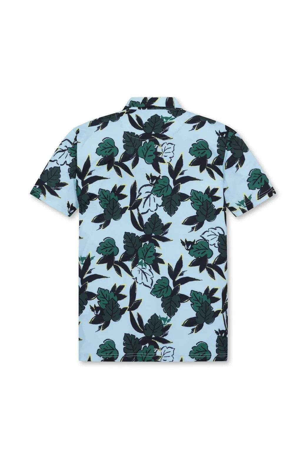 Herren ATHLETIC Forest Stretch Polo Blau