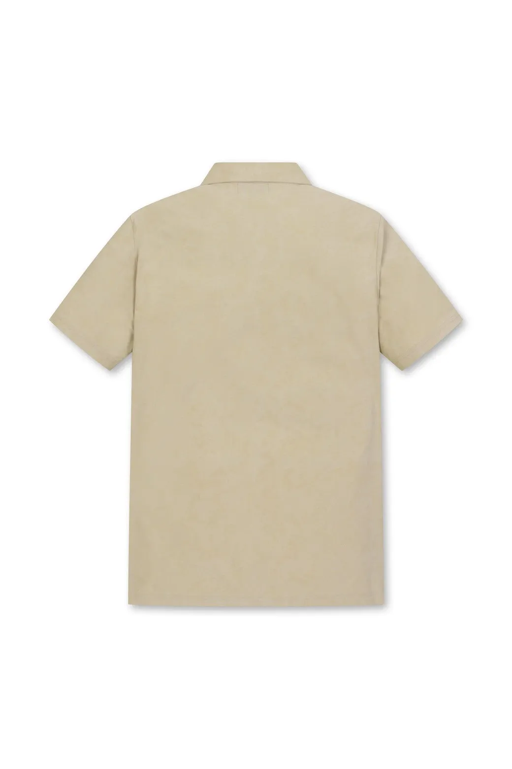Herren ATHLETIC Mist Stretch Polo Braun