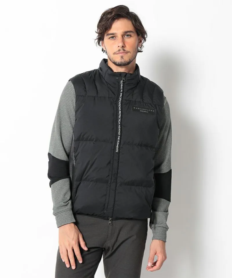 Herren CD9-RWDV Daunenweste SCHWARZ