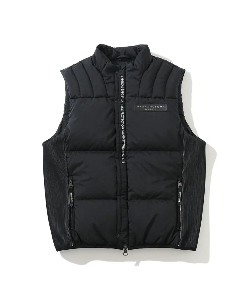 Herren CD9-RWDV Daunenweste SCHWARZ
