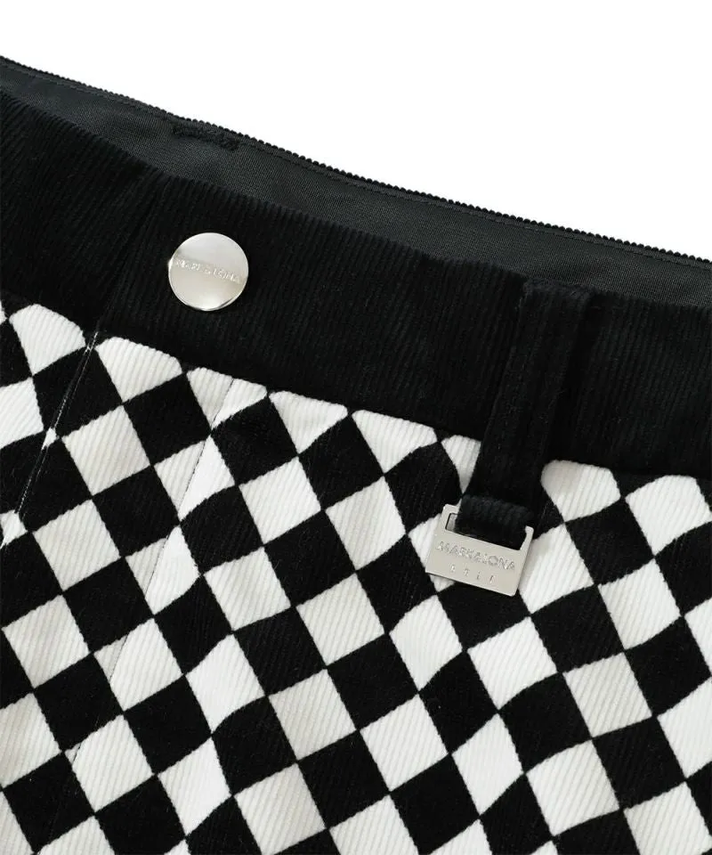 Herren Cordhose Crown in WEIß