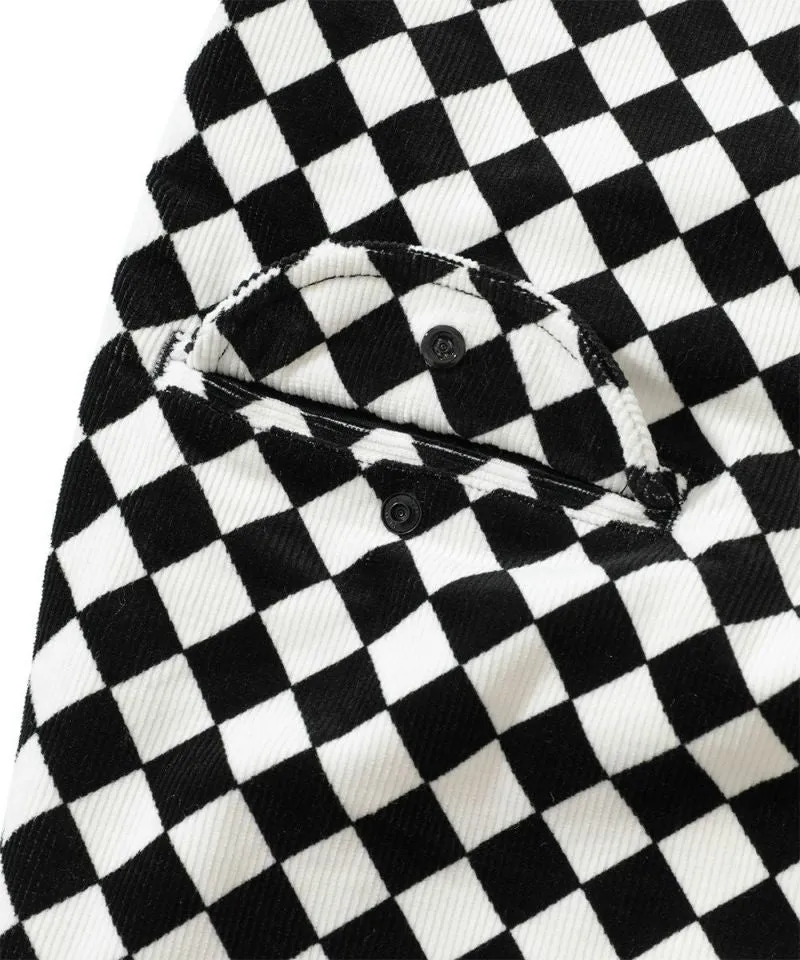 Herren Cordhose Crown in WEIß