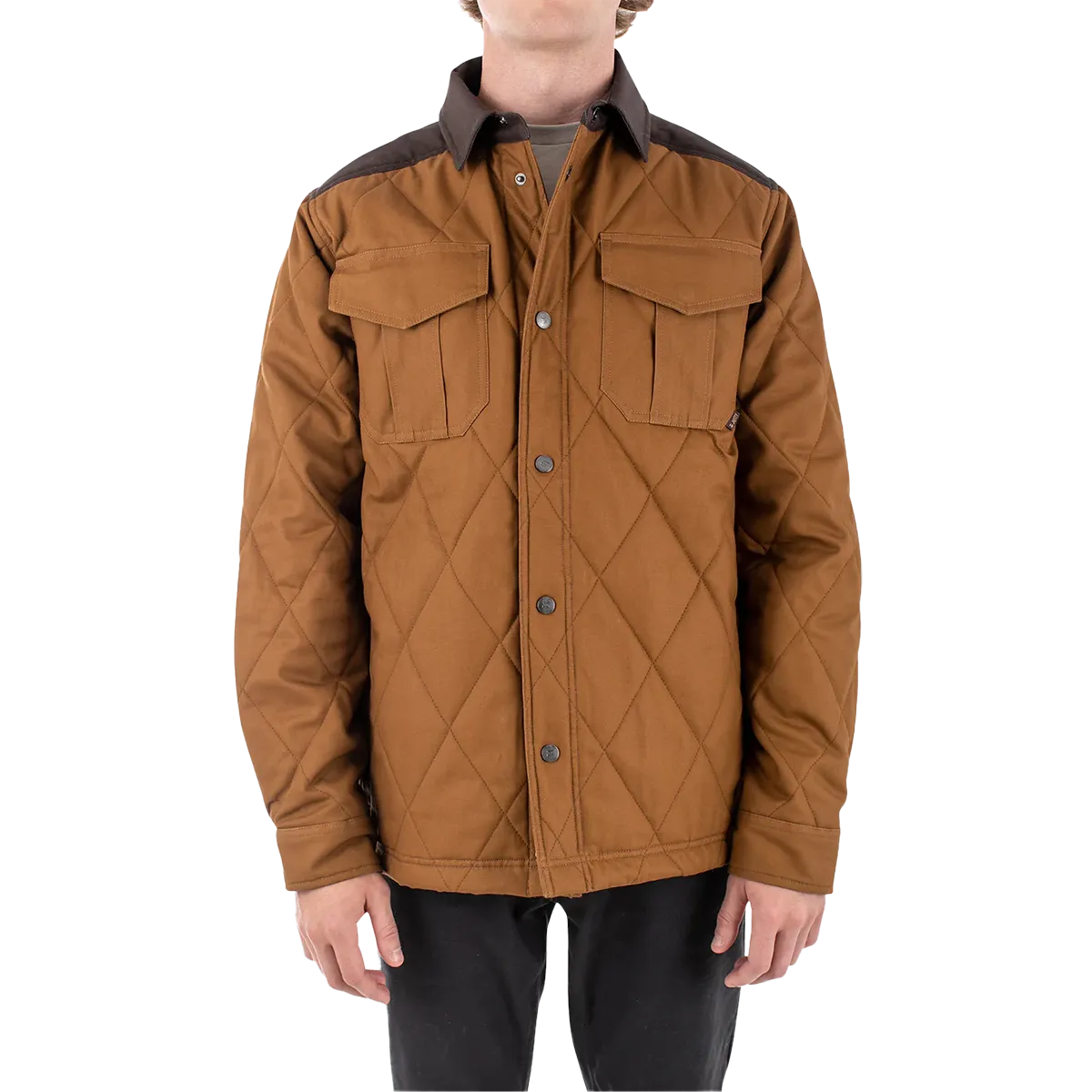 Herren Steppjacke aus Hartriegelstoff