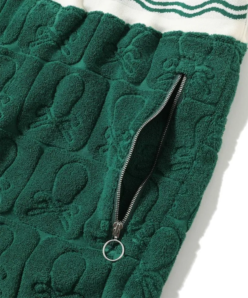 Herren Fader Pile Shorts Grün