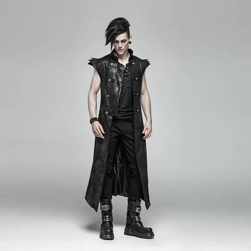 Herren Gothic Zerrissene Tanktops