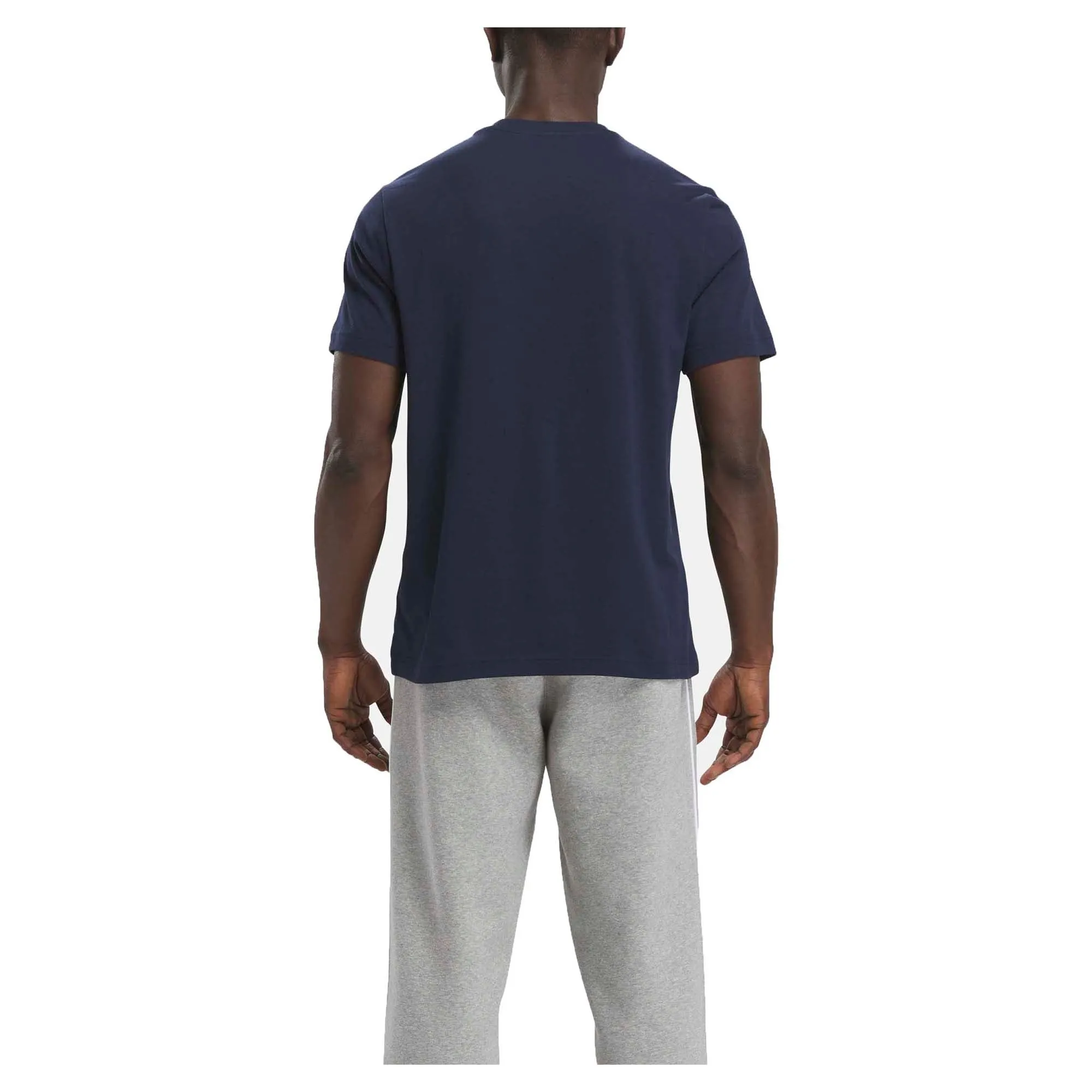 Herren Identity Stacked Logo T-Shirt