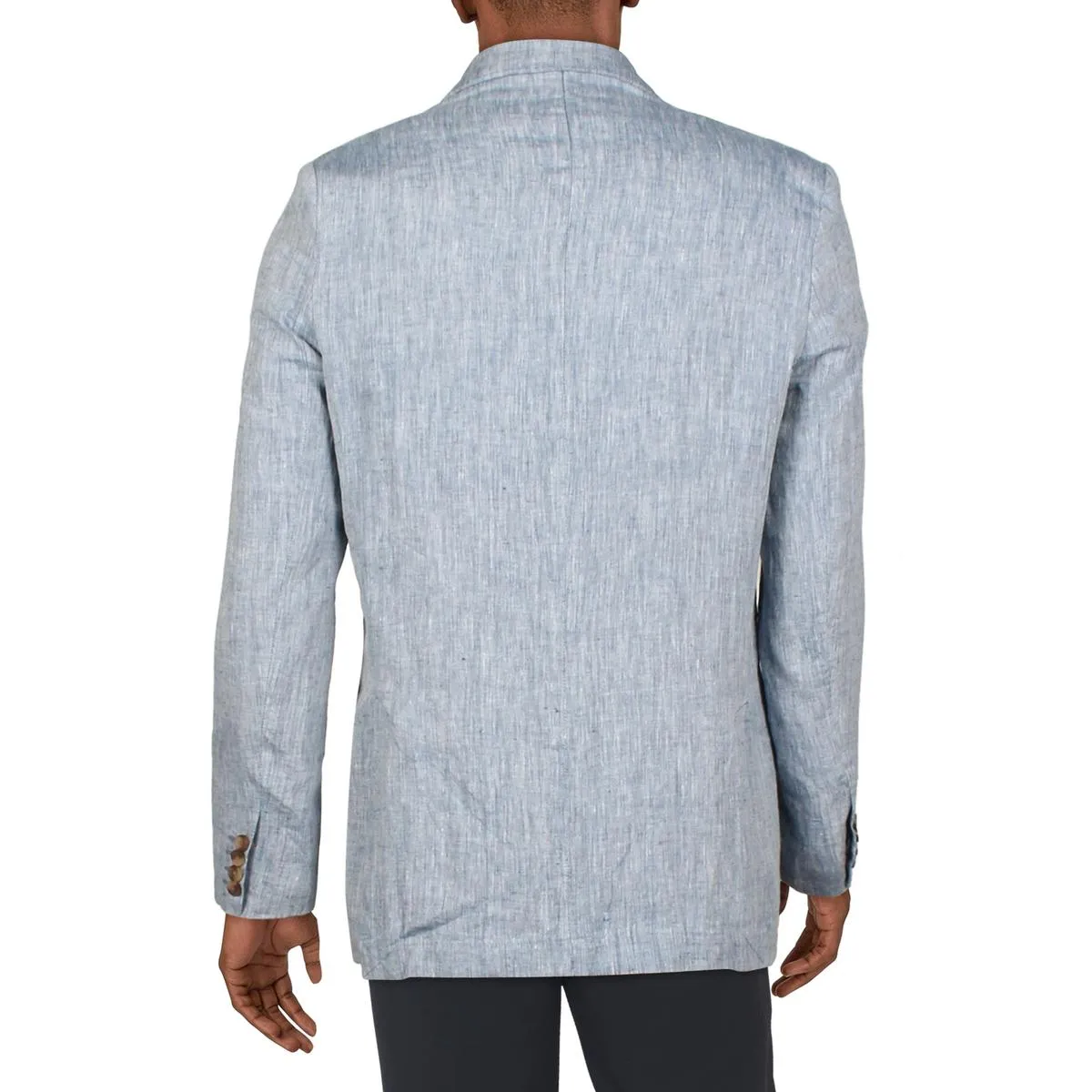 Herren Leinenanzug Separate Zweiknopf-Blazer
