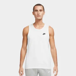 Herren Nike Nike Sportswear Club Tanktop Weiß / Schwarz