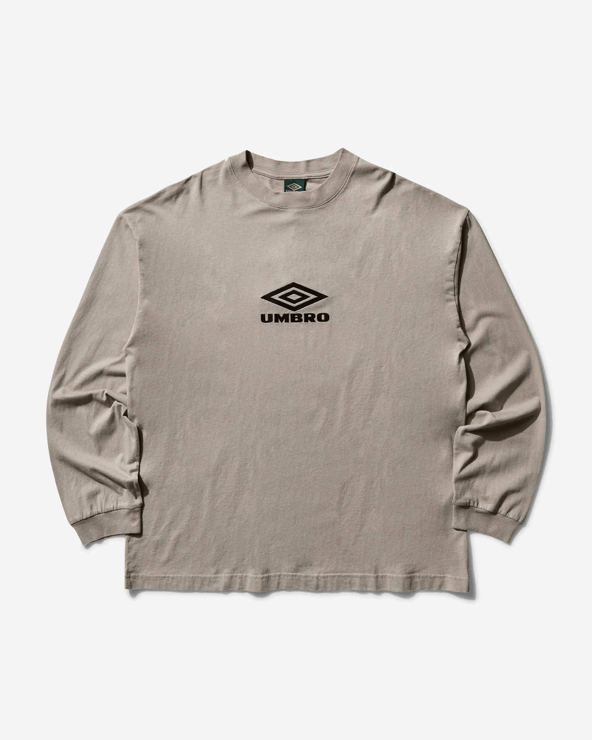 Herren OG Logo Langarm T-Shirt Taupe