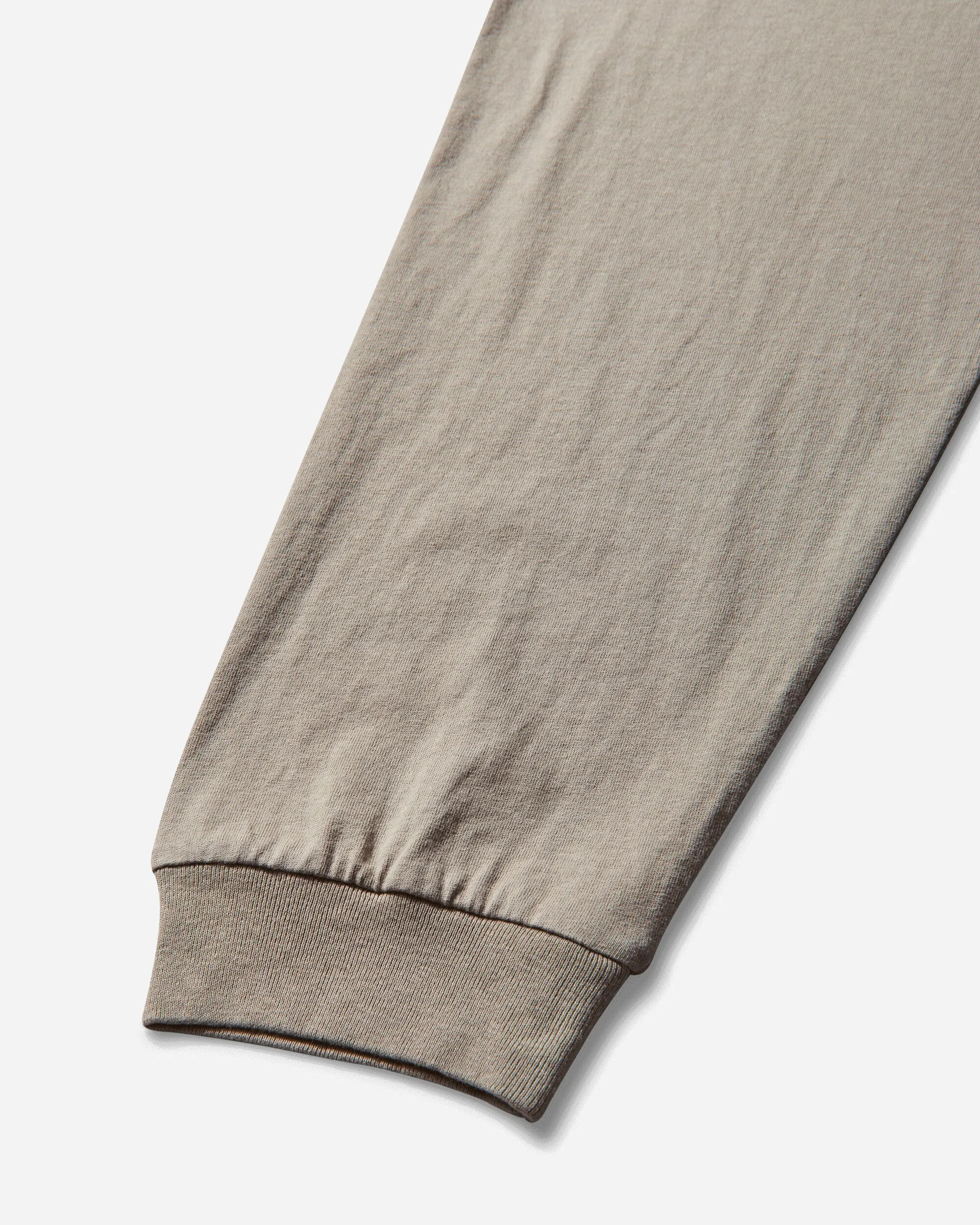 Herren OG Logo Langarm T-Shirt Taupe