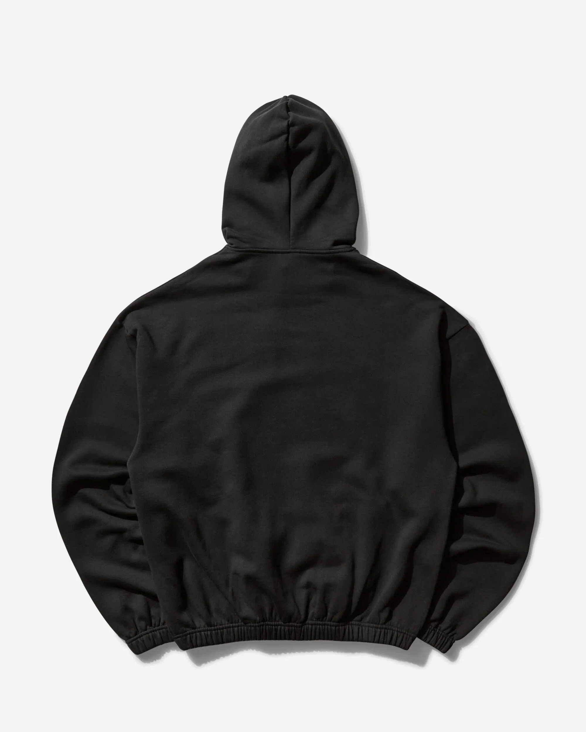 Herren-Fußball-Maskenkapuzenpullover Gewaschen Schwarz