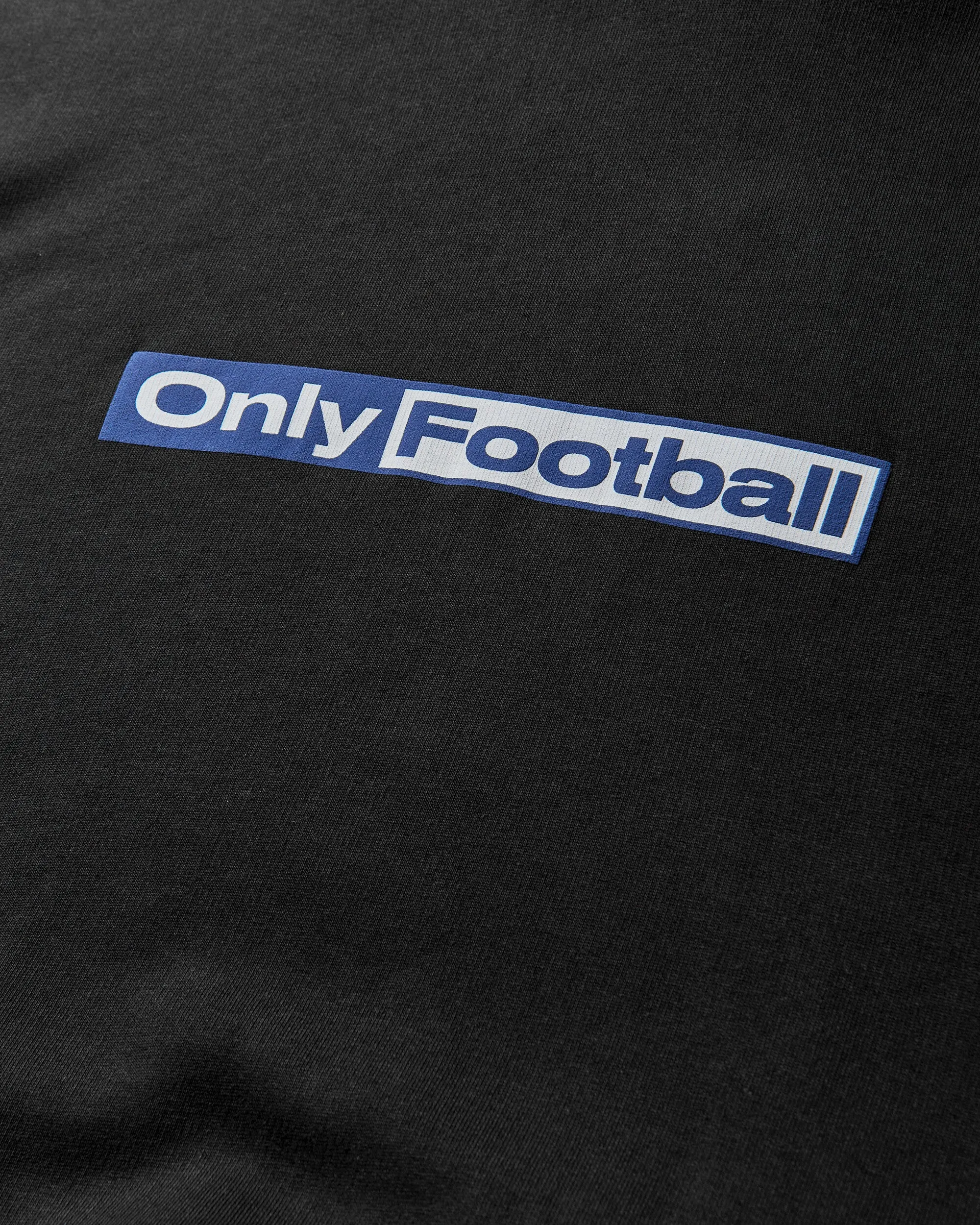 Herren-Fußball-Maskenkapuzenpullover Gewaschen Schwarz