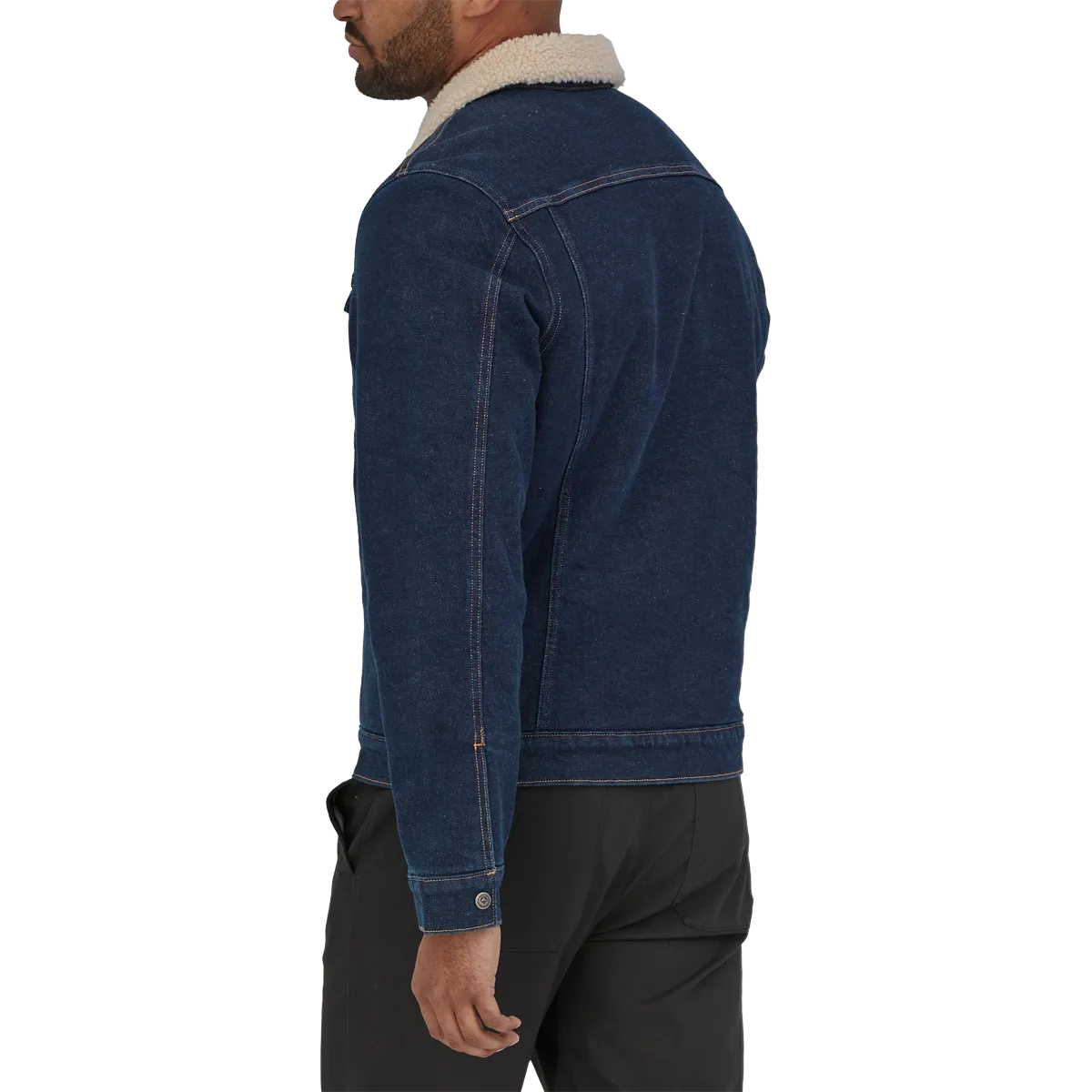 Herren Truckerjacke mit Futter aus Fleece von Patagonia