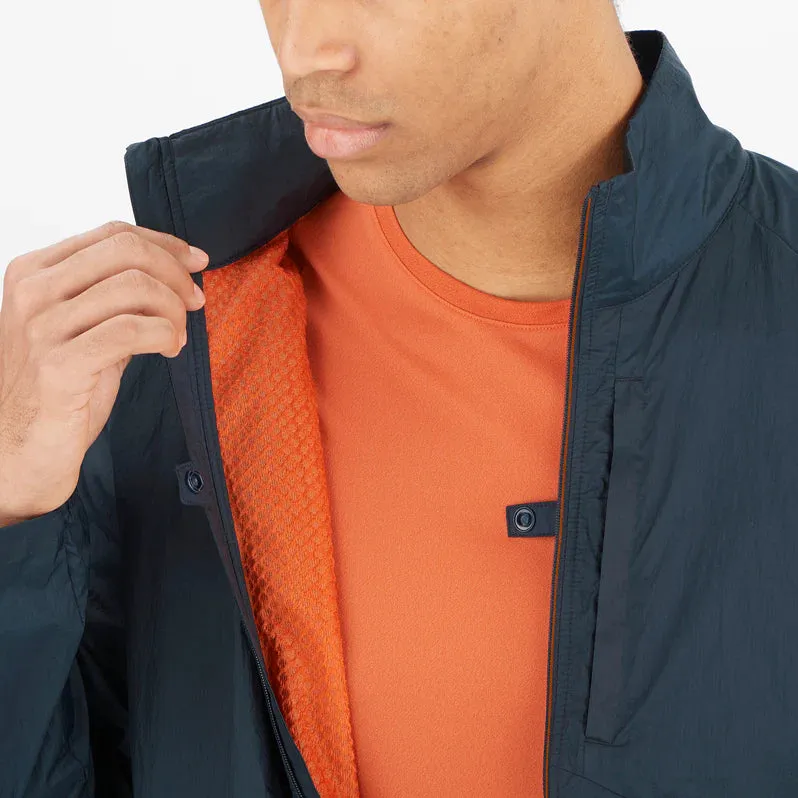 Herren Salomon Sense Flow Jacket Carbon/Carbon Columbia Kleidung