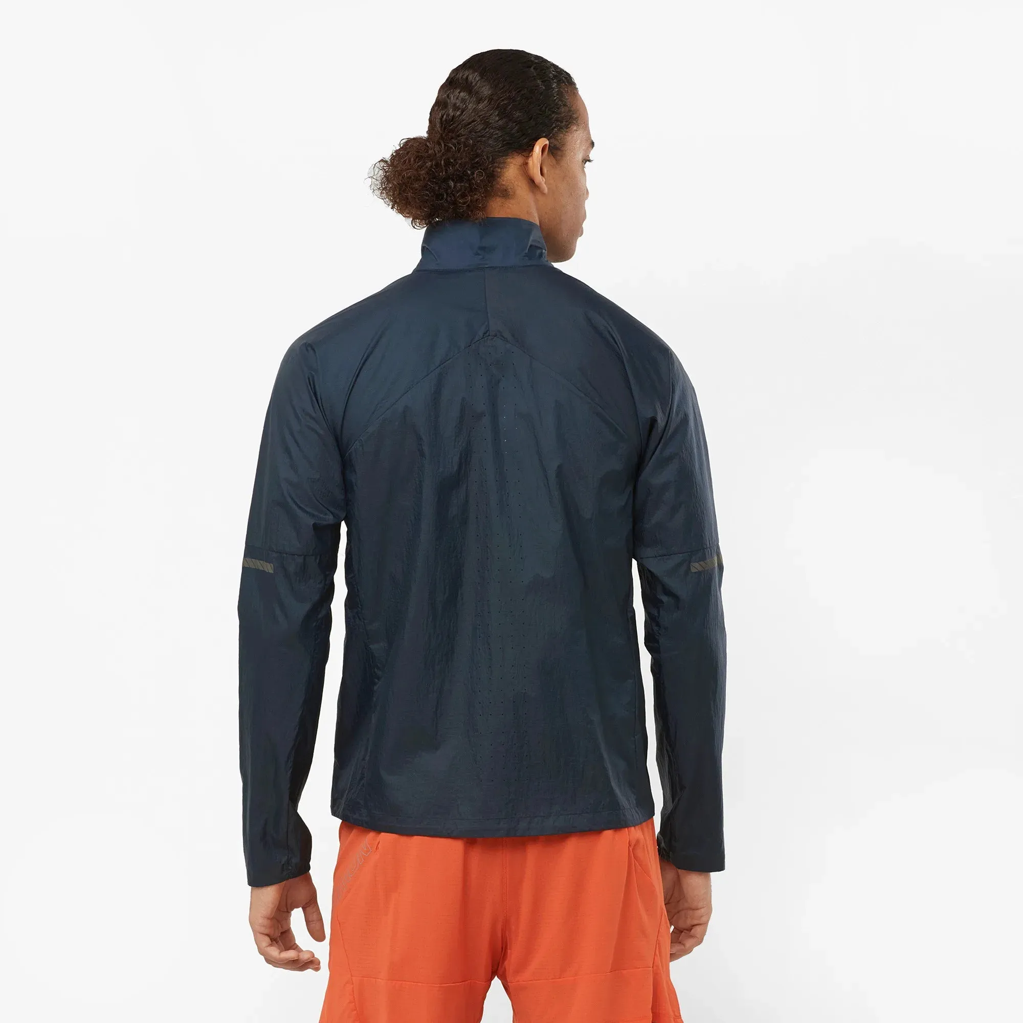 Herren Salomon Sense Flow Jacket Carbon/Carbon Columbia Kleidung
