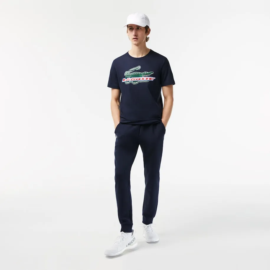 Herren SPORT Regular Fit Bio-Baumwolle T-Shirt Marineblau