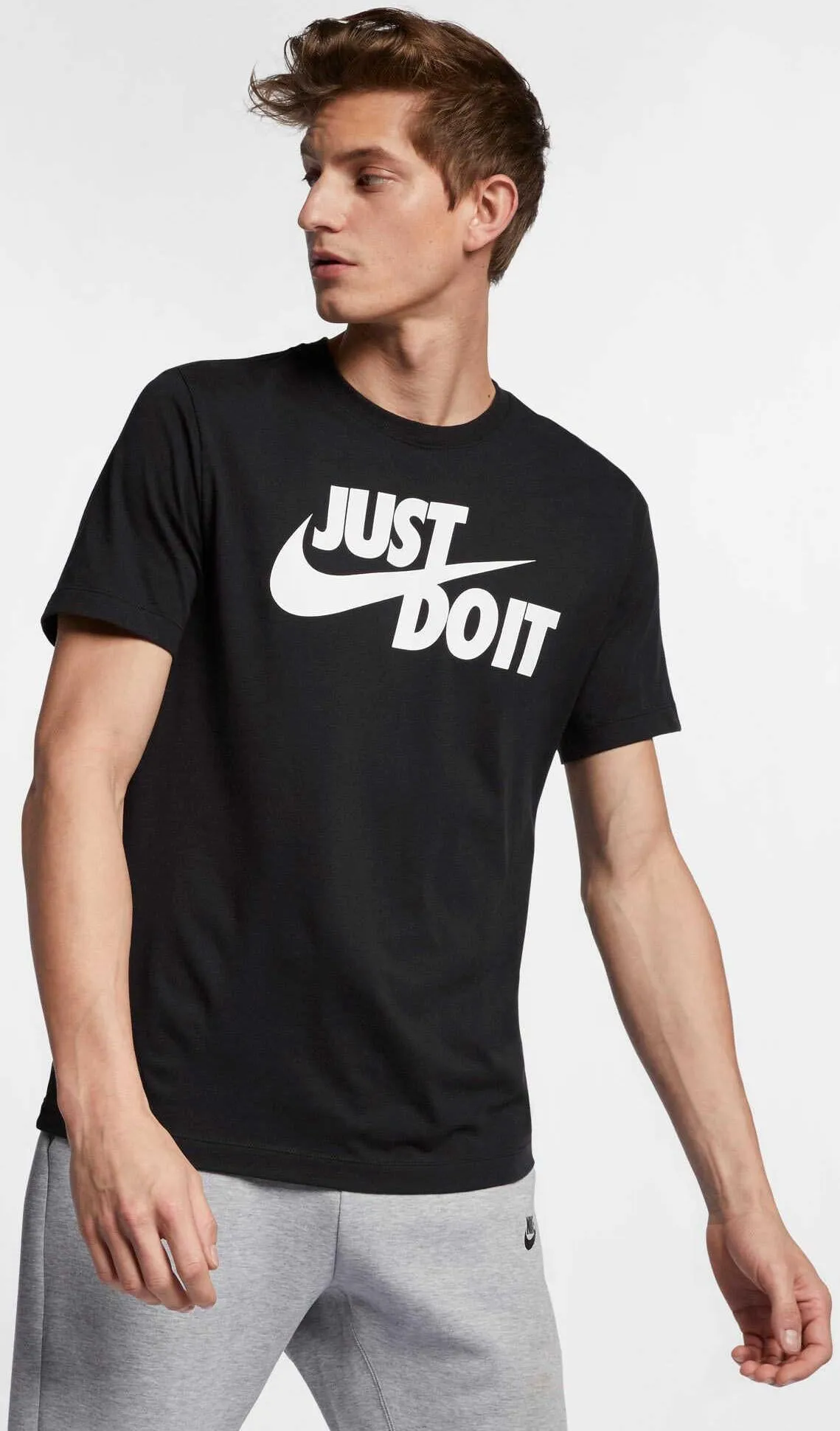 Herren-Sportbekleidung Just Do It Swoosh T-Shirt