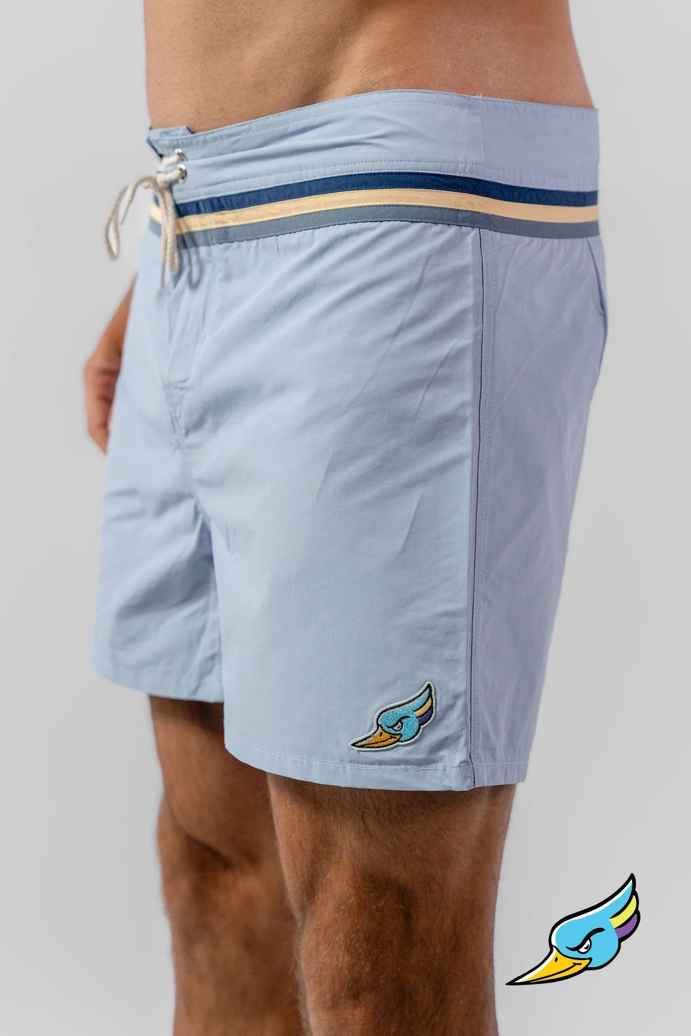 HERREN SCHWIMMSHORTS HELLBLAU