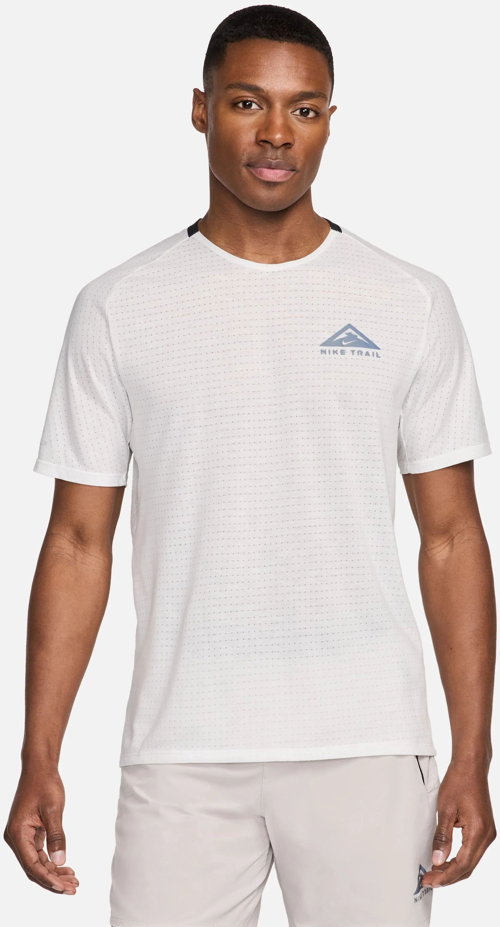 Herren Trail Solar Chase Kurzarm-Lauftop