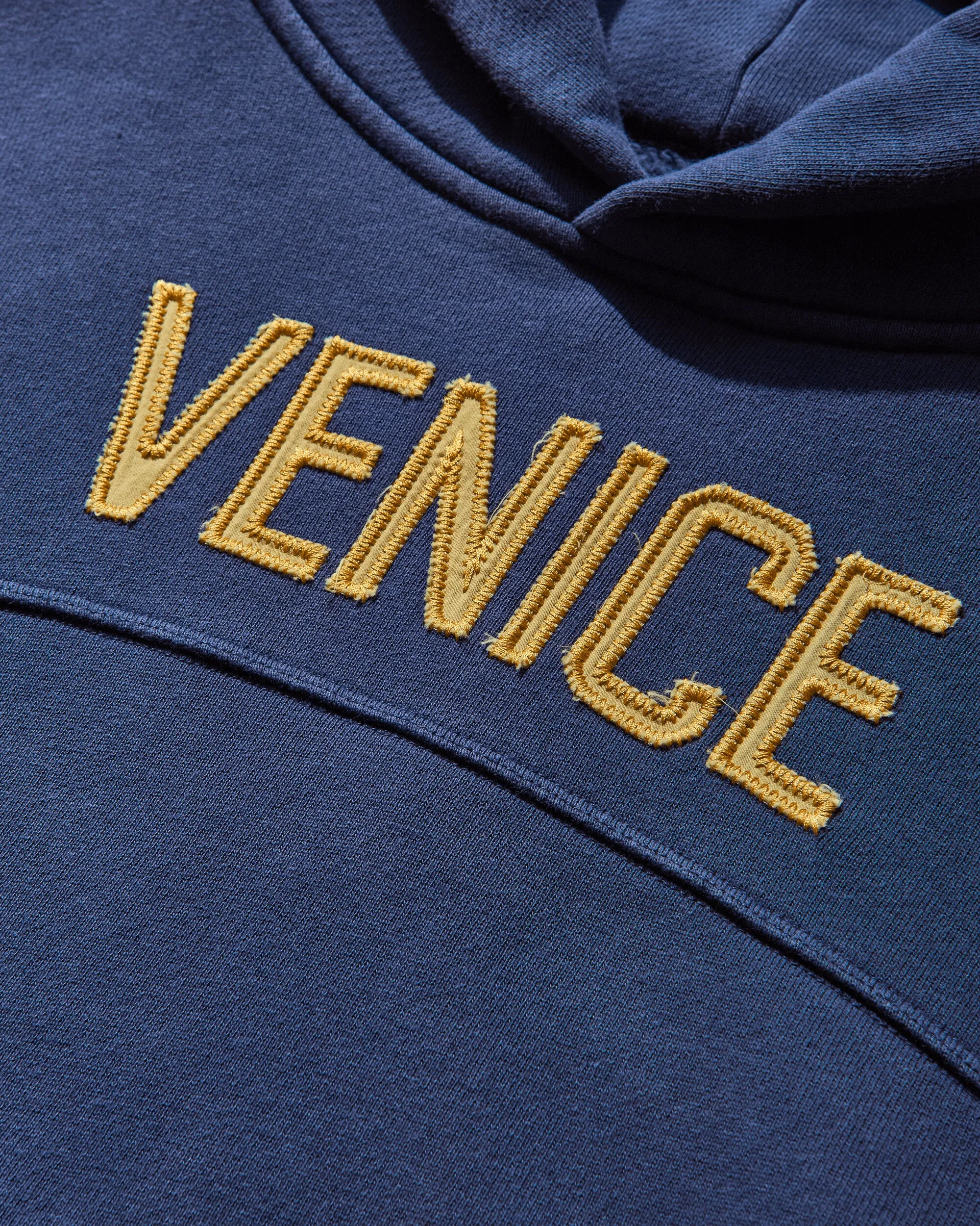 Herren Venice Football Hoodie Blau